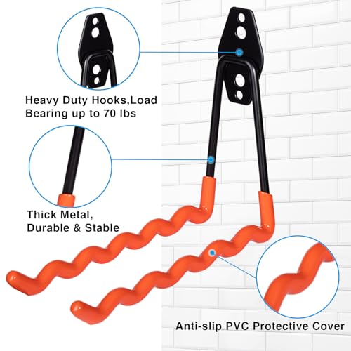 Tennis Racket Storage Hanger (Orange)