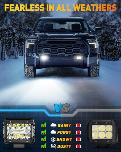 4 Inch LED Pod Lights (White)