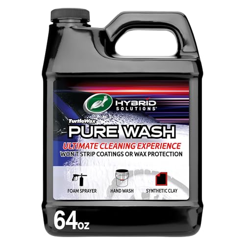Pure Wash Foaming pH Neutral Car Soap (64 Fl Oz (Pack of 1))
