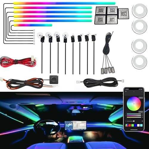 Dreamcolor Acrylic Interior Car LED Strip Light
