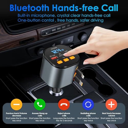 Retractable Car Charger (Black)