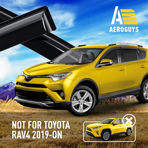 Extra Durable Window Deflectors Tape (For Toyota RAV4 13-18)