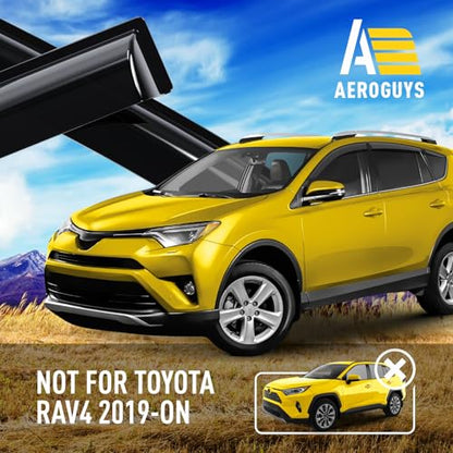 Extra Durable Window Deflectors Tape (For Toyota RAV4 13-18)