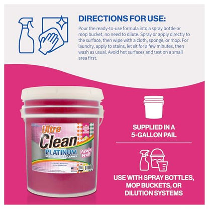 Ultra Clean Platinum Multipurpose Cleaner (Multipurpose Cleaner / Passion Fruit)