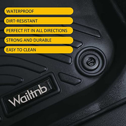 All Weather Floor Mats Custom for Ford Maverick Hybrid 2026 2025 2023 2022 Protection TPE Rubber Waterproof Non (84 For Maverick Hybrid 2022-2026)