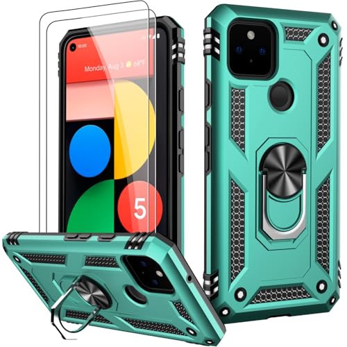 for Google Pixel 5 Case with Screen Protector (Teal / Google Pixel 5)