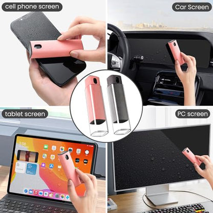 Touchscreen Screen Cleaner Kit 2 Pcs (2 Pcs Pink)