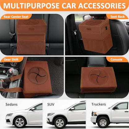 Car Trash Can (2.2 Gallons / Brown)