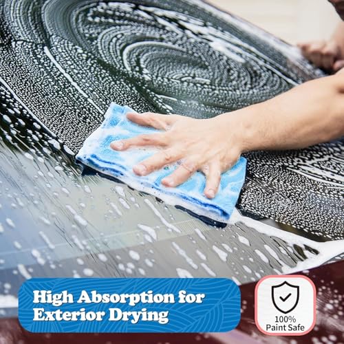 Microfiber Cleaning Cloth (24PK / Blue)