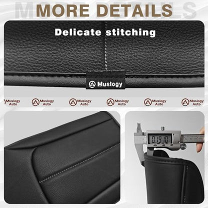 Armrest Cover for Subaru Forester 2025 (21) 25+ |Forester| Black/Gray Stitching, Regular)