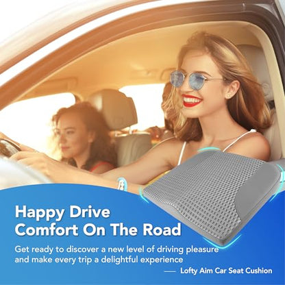 Car Seat Cushion (Dark Gray)