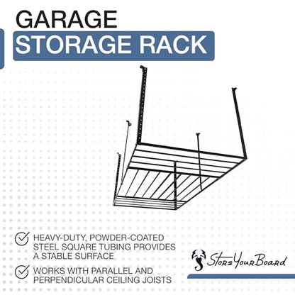 4 x 8 Overhead Garage Storage Rack (4 x 8 ft)