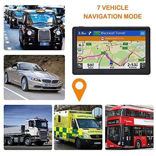 N700 GPS Navigator for Car Truck RV (7 inch Black for N700)