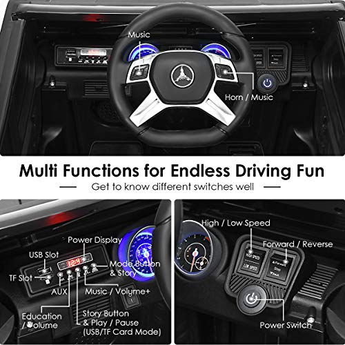 Ride On Truck (Black / Maybach G650)
