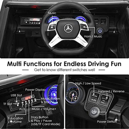 Ride On Truck (Black / Maybach G650)