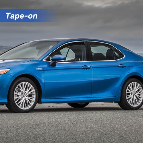 Window Visors Rain Guards for 2018 (2018-2024 Toyota Camry)