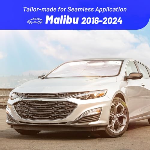 Windshield Sun Shade Umbrella for Chevrolet Malibu 2016 (Fit for Chevrolet Malibu 2016-2024)