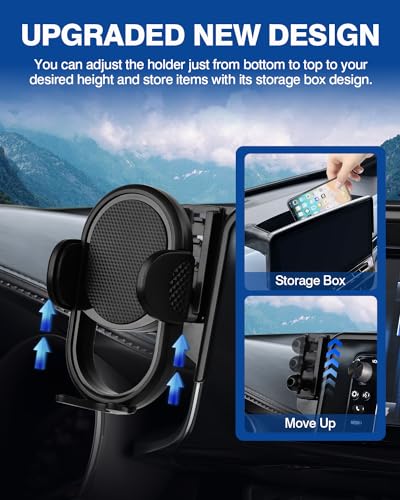 Car Phone Holder for 2023 (Auto-Look+Organizer / Honda Accord 23-26 12.3-inch)