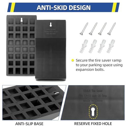 Mower Tire Saver Ramp for 13 (Fit 13 -17" OD Tire)