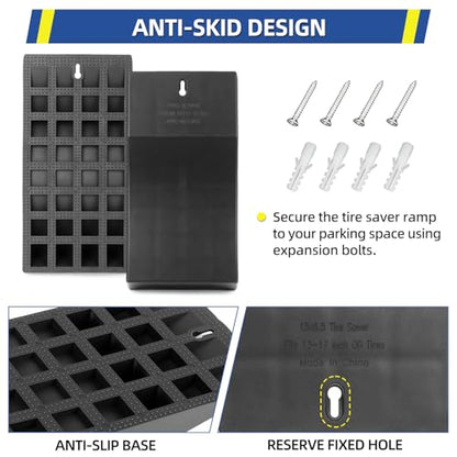 Mower Tire Saver Ramp for 13 (Fit 13 -17" OD Tire)