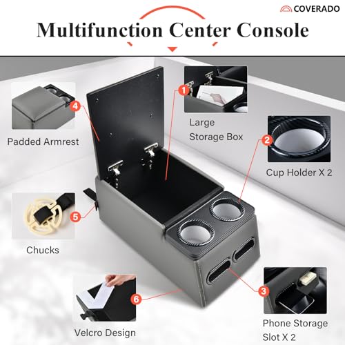 Car Center Console (Gray / Regular)