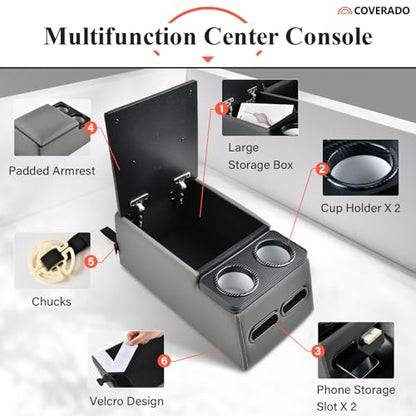 Car Center Console (Gray / Regular)
