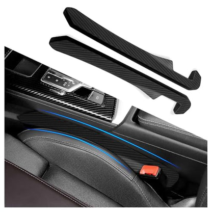2PCS Car Seat Gap Filler (Carbon Fiber)