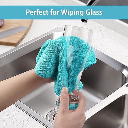 150PK Microfiber Cleaning Cloth (Multicolor)
