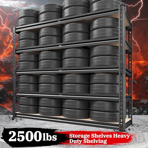 40" W Storage Shelves (20"D x 40"W x 72"H)