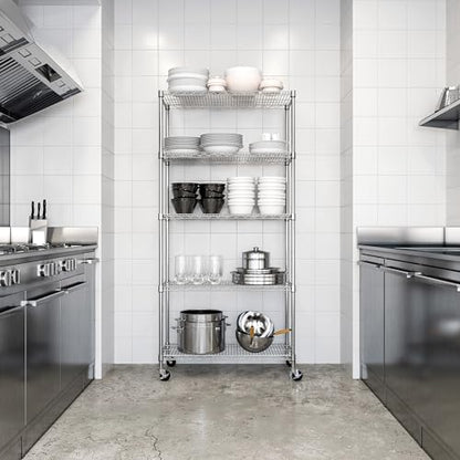 UltraDurable 5 (Steel / 5-Tier Shelving, 36" W x 18" D)