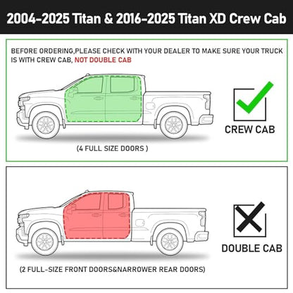 Running Boards for 2005 (04-25 Titan Crew Cab)