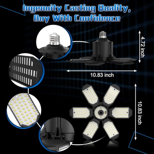 Garage Light Bulbs (150W - 4Pack)