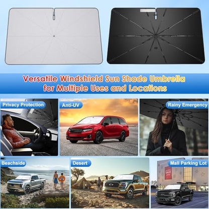 for Windshield Sunshade Umbrella for 2018 (for 2018-2026 Honda Odyssey)