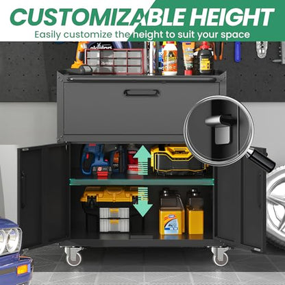 Garage Cabinet System (Black / 6 Pcs-StyleA)