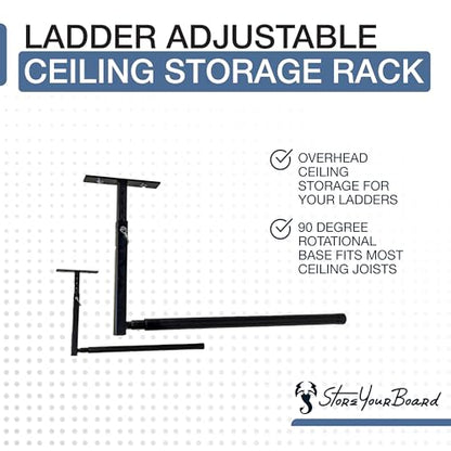 Adjustable Overhead Ladder Rack (Single)