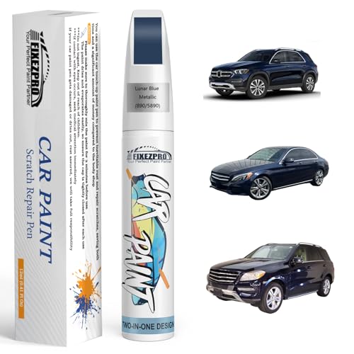 890 5890 Lunar Blue Metallic Car Touch Up Paint for Mercedes (890/5890 Lunar Blue Metallic)