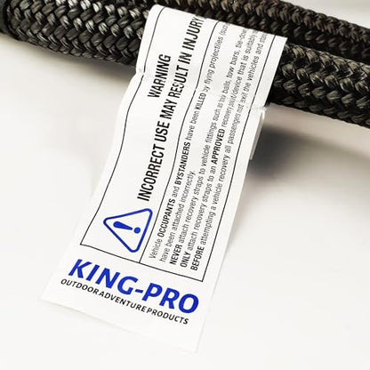 Kinetic Recovery Rope 3 (3/4"x30\' Blue)