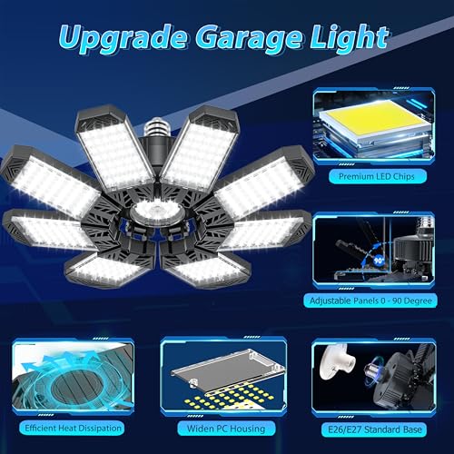 Garage Light 1 Pack (260W - 1 PACK)