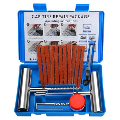 Universal Tire Repair Kit (07- 22pcs (Blue))