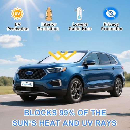 Windshield Sun Shade for 2015 (for Ford Edge 2015-2026)
