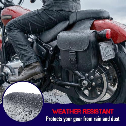Nomad Motorcycle Saddlebags (One Size / Black)