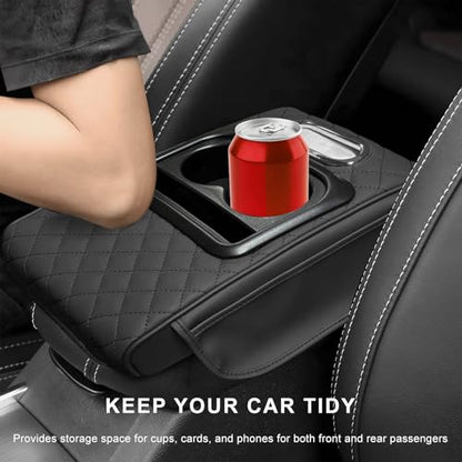 Car Center Console Cover (Black)