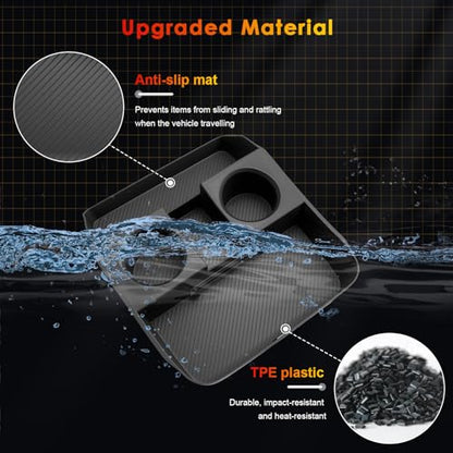 for 2026 Hyundai Palisade Under Console Organizer for 2026 Palisade Hybrid 7