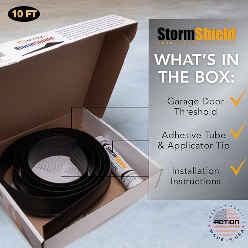 10 ft Garage Door Seal Threshold Strip (10 Feet)