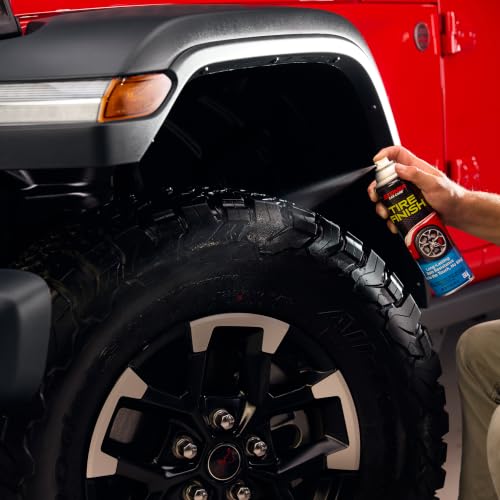 Tire Finish Tire Shine Spray (12 Ounce (Pack of 2))
