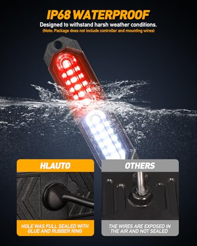 1200T Emergency Strobe Grille Lights (Red/White)