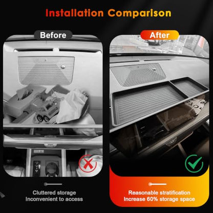 for Car Dash Storage Tray for 2026 Lexus ES 14