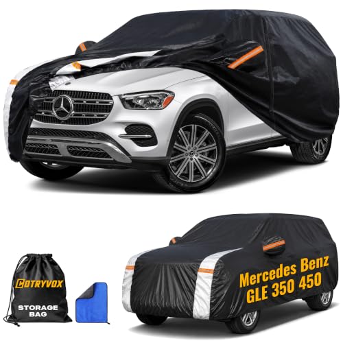 Mercedes Benz GLE Car Cover 100% Waterproof All Weather (Custom fit Mercedes Benz GLE / SUV car cover)