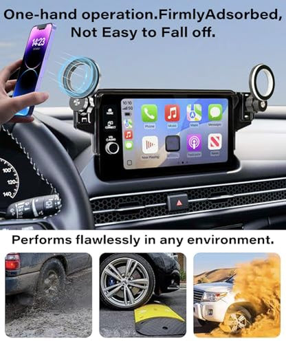 Car Phone Holder for Honda CRV (fit for 2023-2026 Honda CRV/HRV (7/9 Inch Screen))