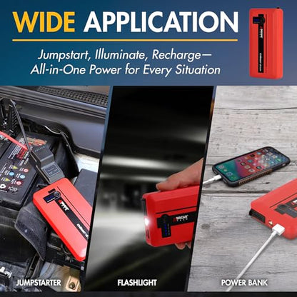 EL7601 iOnBoost V8 Slim Jump Starter 1200A Peak 12V Portable Booster (Slim V8)